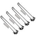 thumbnail image 1 of Unique Bargains Foldable Hairpin Leg Metal Table Furniture Legs with Screws 17.7", 1 of 5