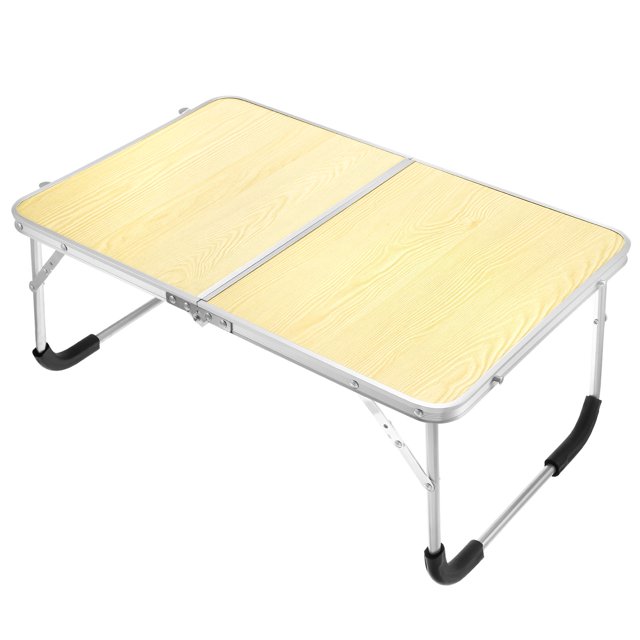 Unique Bargains Foldable Laptop Table Portable Desk Bed Tray Tables