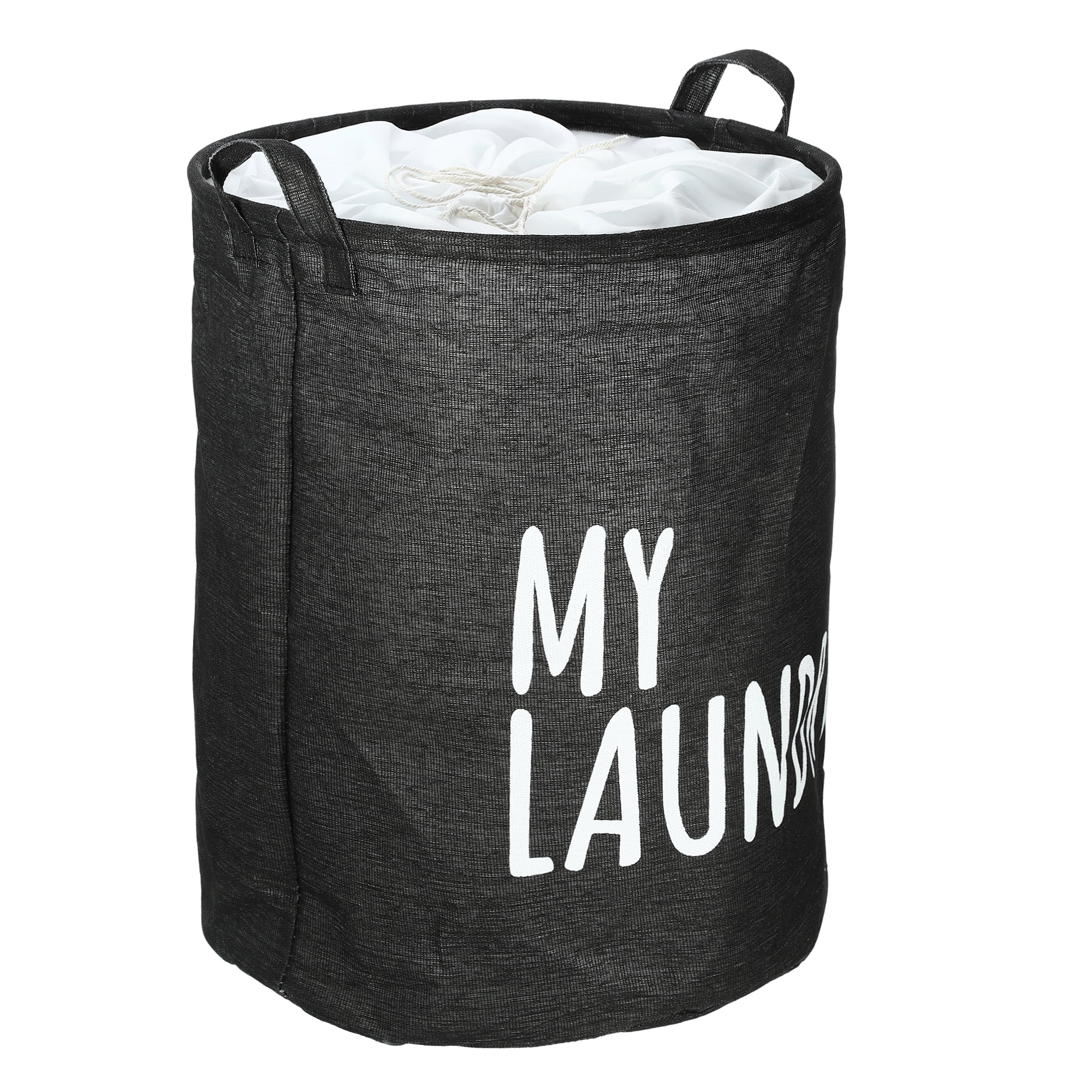 Unique Bargains Foldable Laundry Basket Tall Decorative Laundry Hamper