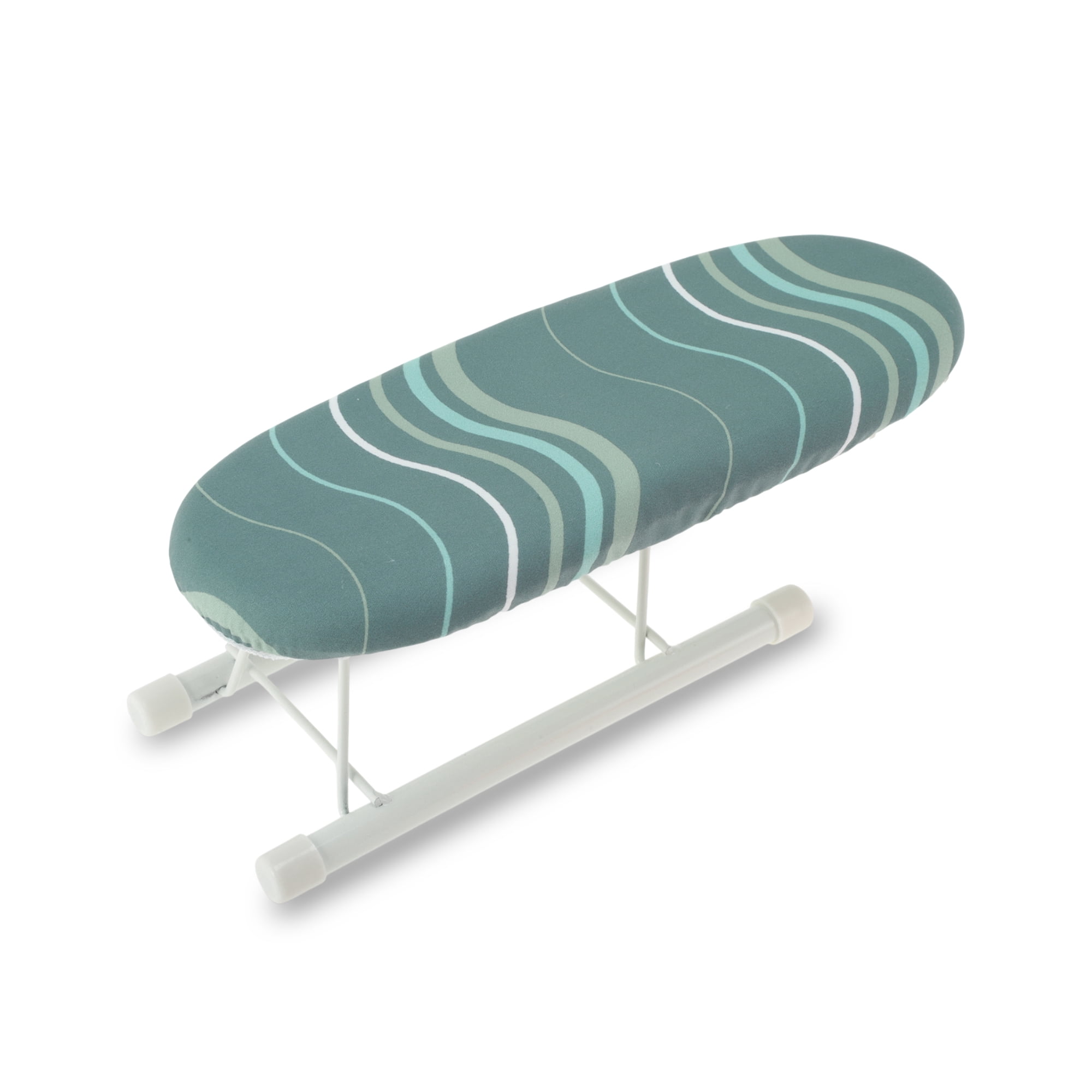 Unique Bargains Foldable Mini Ironing Board Small Travel Green