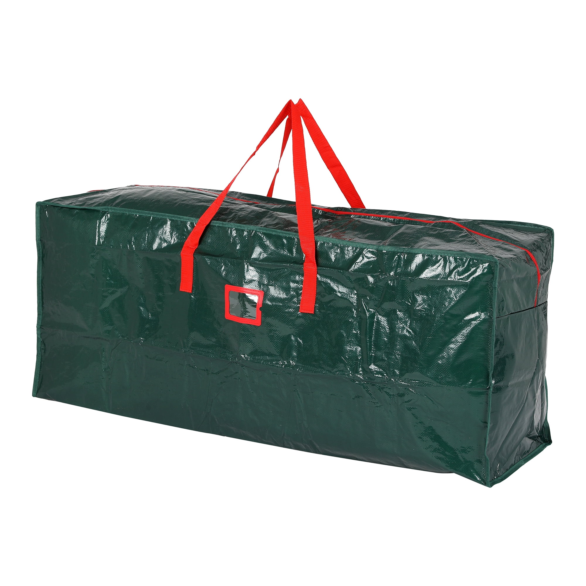 Unique Bargains Foldable Moving Storage Bags for Closet Organizers Green Red 48x19.5x15in