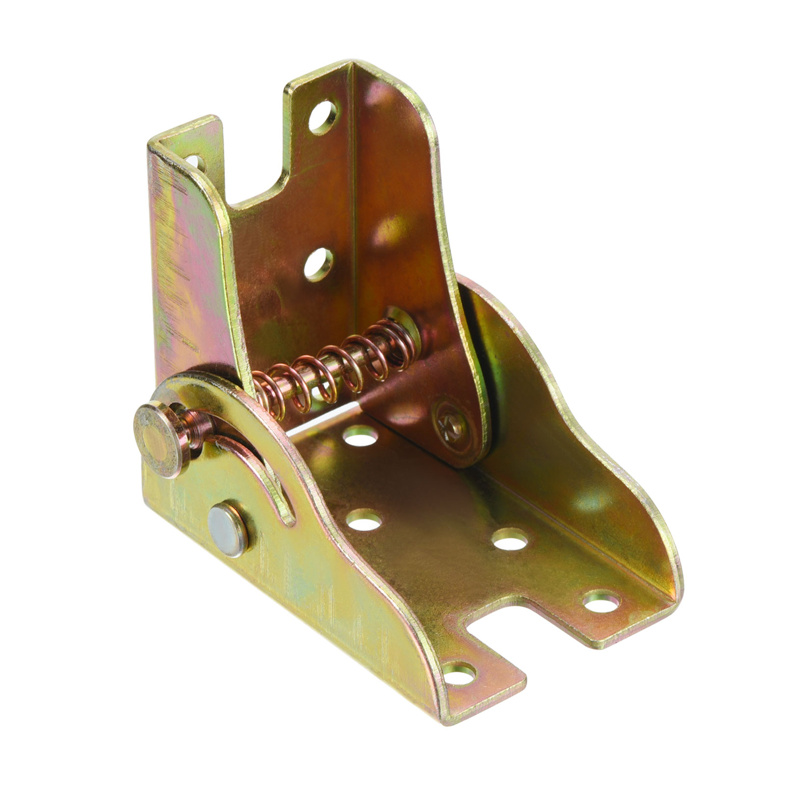 Unique Bargains Folding Legs Hinge Self-Locking Bracket with Screws Multicolor 2Pcs