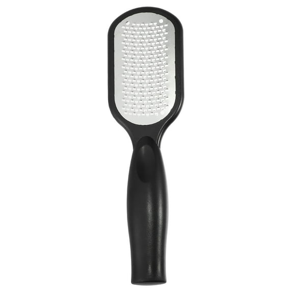 Unique Bargains Foot Care Tool Remover Foot File Stainless Steel Foot Rasp Black