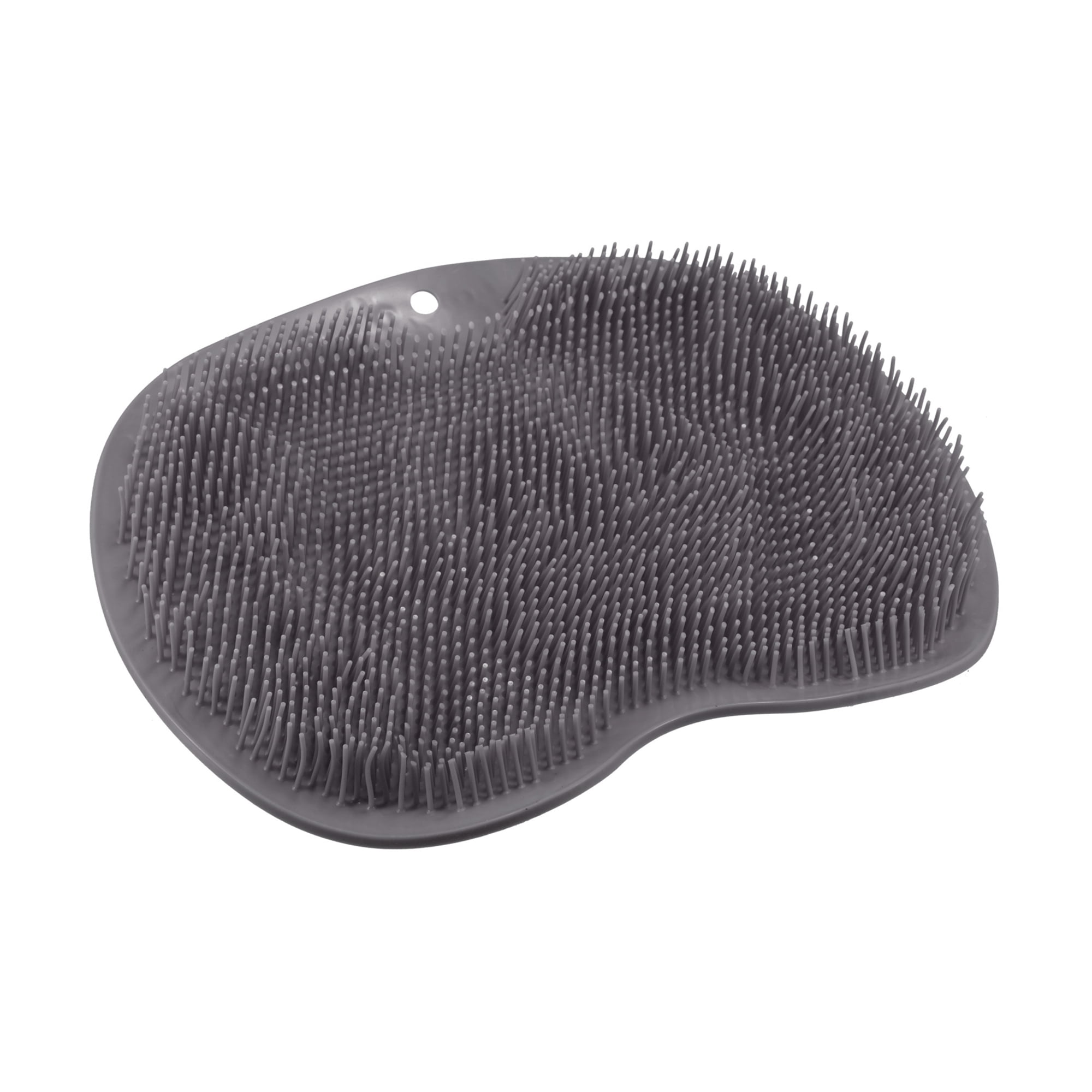 Unique Bargains Foot Clean Massager Scrubber with Suction Cups 11.81"x9.84" Gray