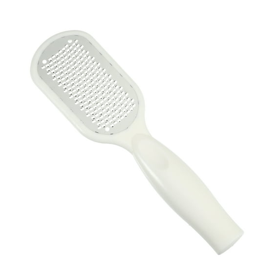 Unique Bargains Foot File Foot Rasp Stainless Steel Pedicure Foot Scraper Callus Remover Tool for Foot Care 8.07" White