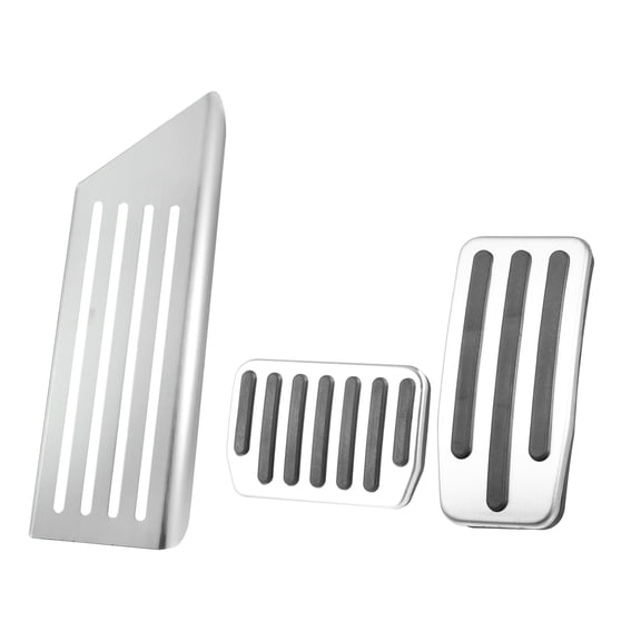 Unique Bargains Foot Pedals Kit Brake Accelerator Foot Rest Pedal Cover Non Slip Pad for Tesla Model 3 Trim Accessories