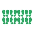 thumbnail image 1 of Unique Bargains Footprint Sticker Shoes Decal Sign for Class Decor Green 8x3.3", 1 of 6