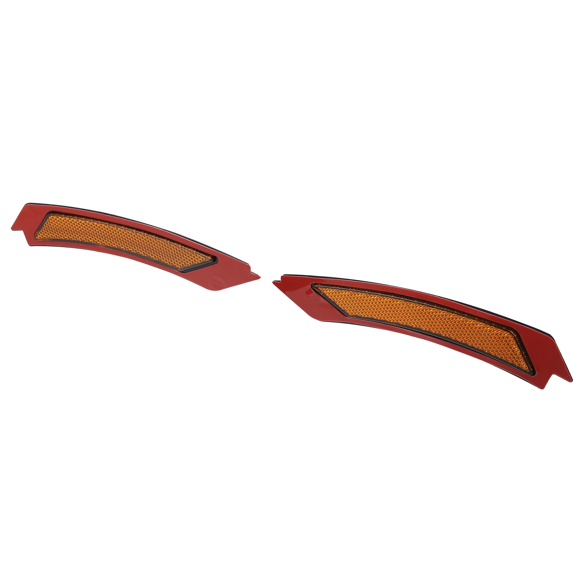 Unique Bargains Front Bumper Reflector Side Marker for BMW 3 Series E90 2009-2011 Yellow