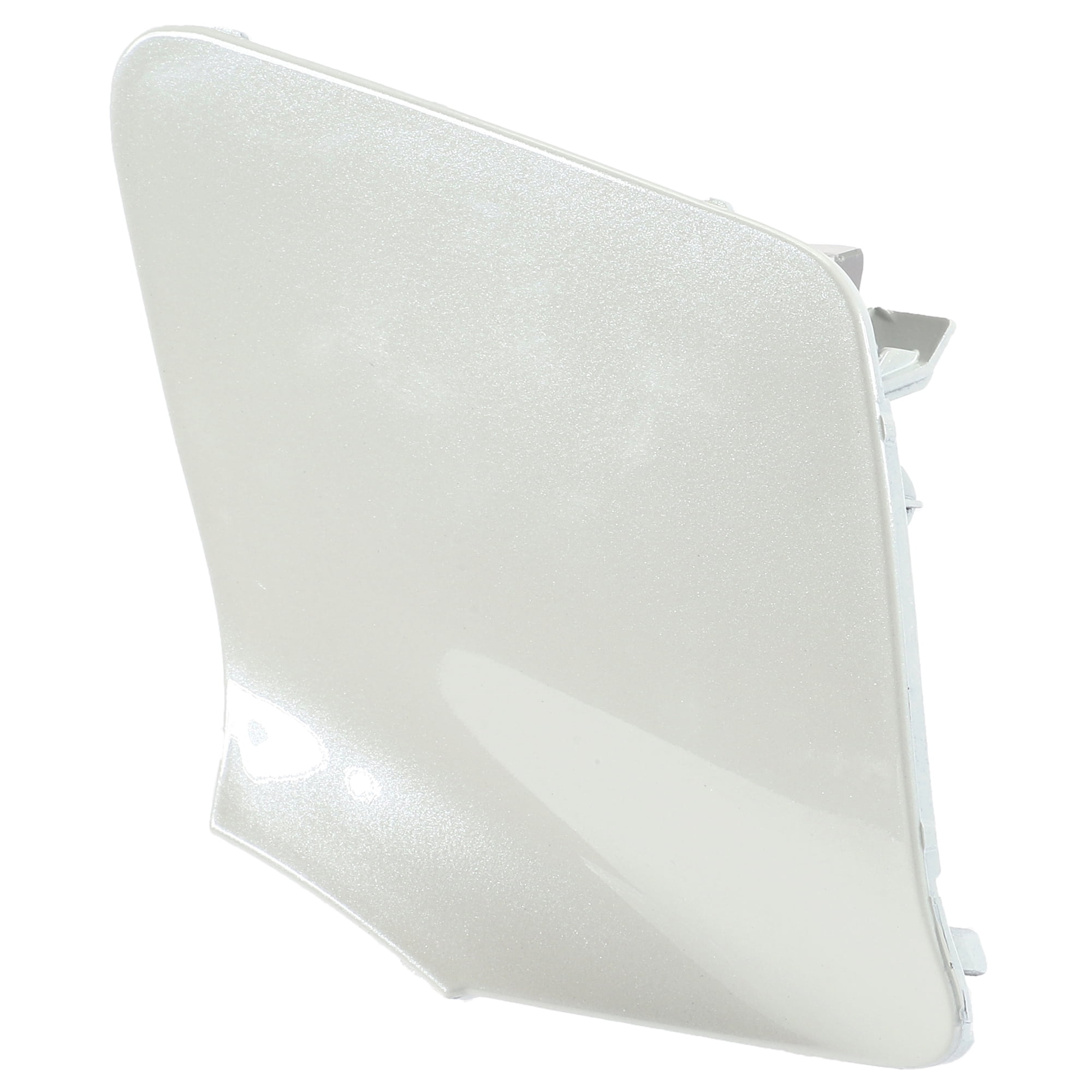 Unique Bargains Front Bumper Tow Hook Cover Diamond White for Mercedes-Benz CLS W218