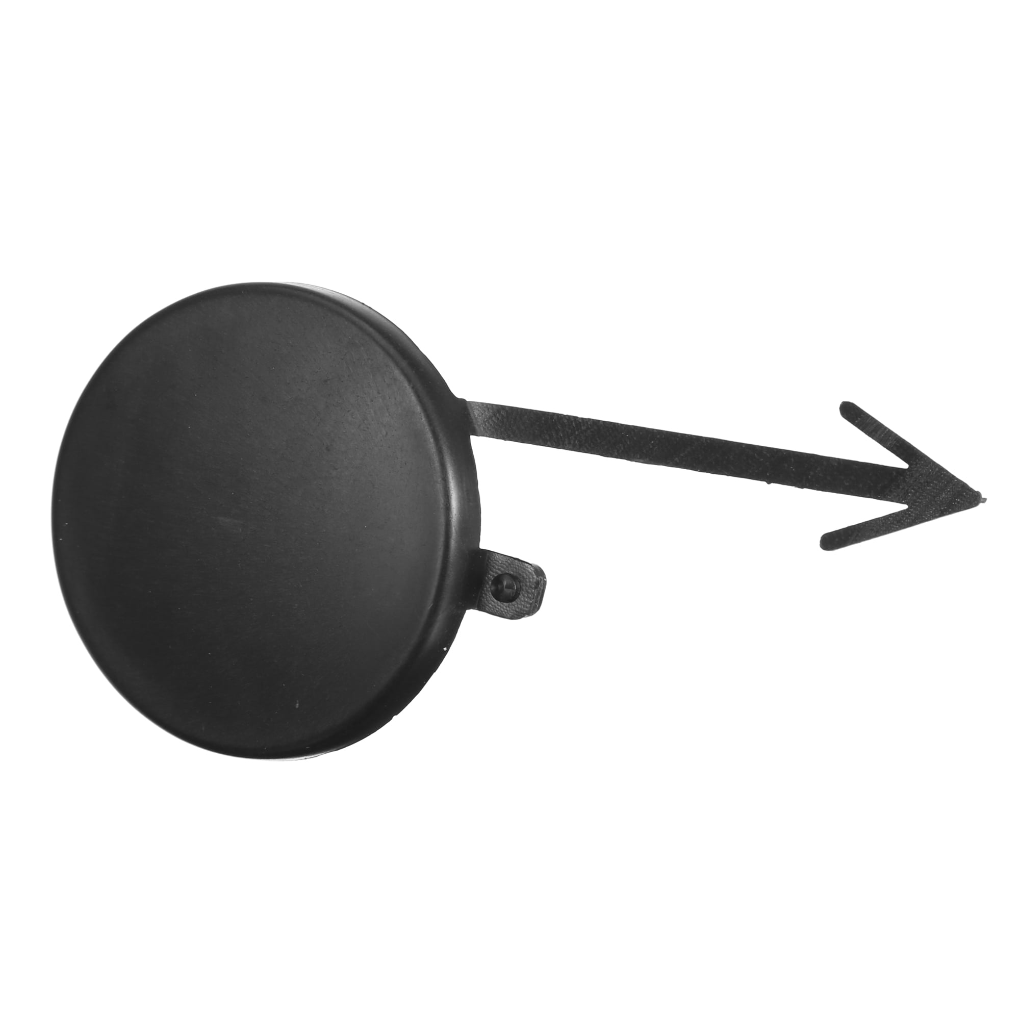 Unique Bargains Front Bumper Tow Hook Cover for Volkswagen Passat CC 2013-2017 Matte Black
