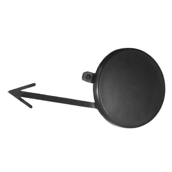 Unique Bargains Front Bumper Tow Hook Towing Eye Cover Cap 3C8807241A for Volkswagen Passat CC 13-17 Matte Black
