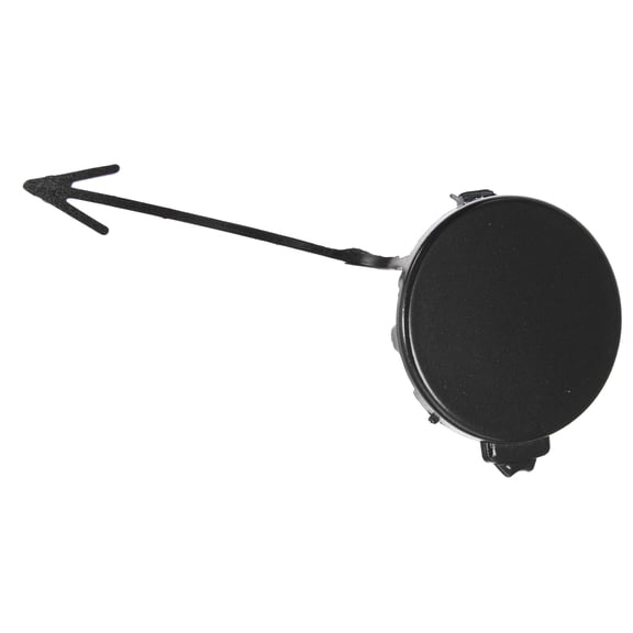 Unique Bargains Front Bumper Tow Hook Towing Eye Cover Cap 5K0 807 241 for Volkswagen Golf 6 MK6 2009-2013 Gloss Black