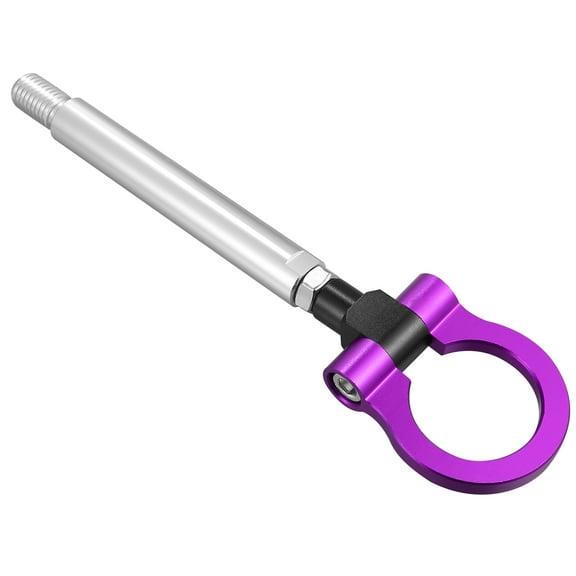 Unique Bargains Front Bumper Trailer Tow Hook Ring Eye Towing Track Aluminum Trailer Hitches for Chevy Camaro 2016-2018