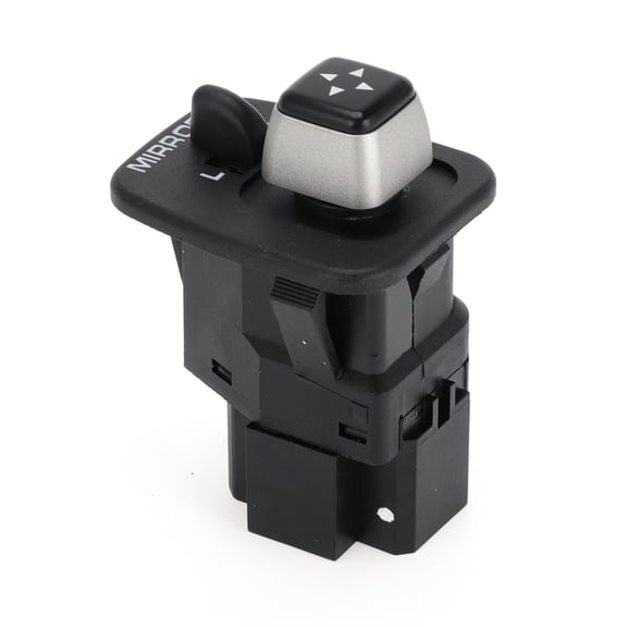 Unique Bargains 1Pc Front Car Mirror Switch Black Plastic Metal Fit for Lincoln Town Car 2004-2008