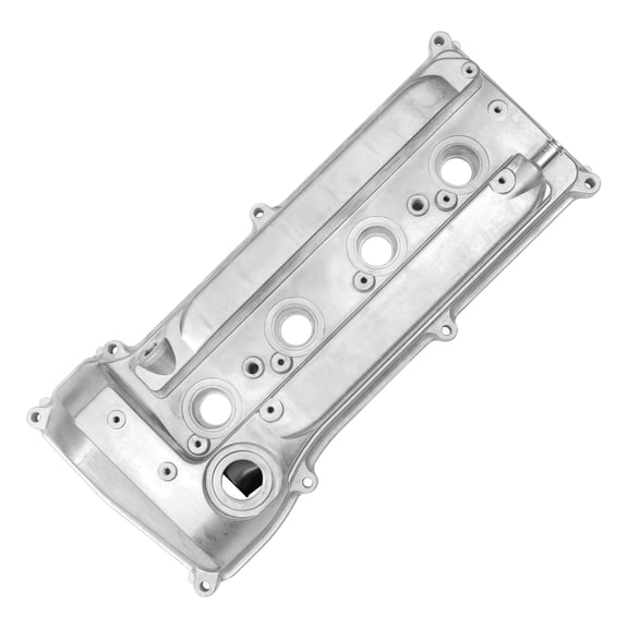 Unique Bargains Front Engine Valve Cover No.1120128033 for Toyota Camry 2.4L 2002-2011 Aluminum Alloy Silver Tone 1 Pcs