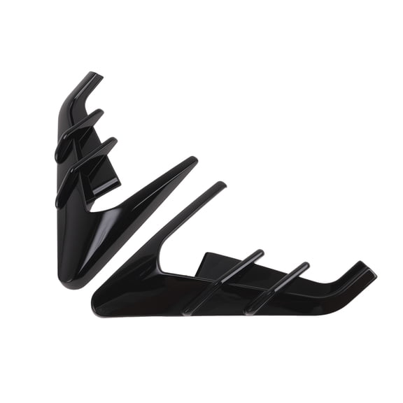Unique Bargains Front Fender Air Outlet Vent Cover Trim for Tesla Model 3 24-25 (Hardware 4.0 Side Cameras) Front Fender ABS Gloss Black 1 Pair