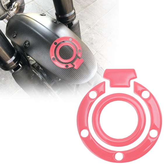 Unique Bargains Front Fender Arrow Sticker Decoration Motorcycle Warning Reflective Tape Waterproof Drip Glue Material Pink 1 Set Motorcycle Fenders 10.4cm x 10.4cm