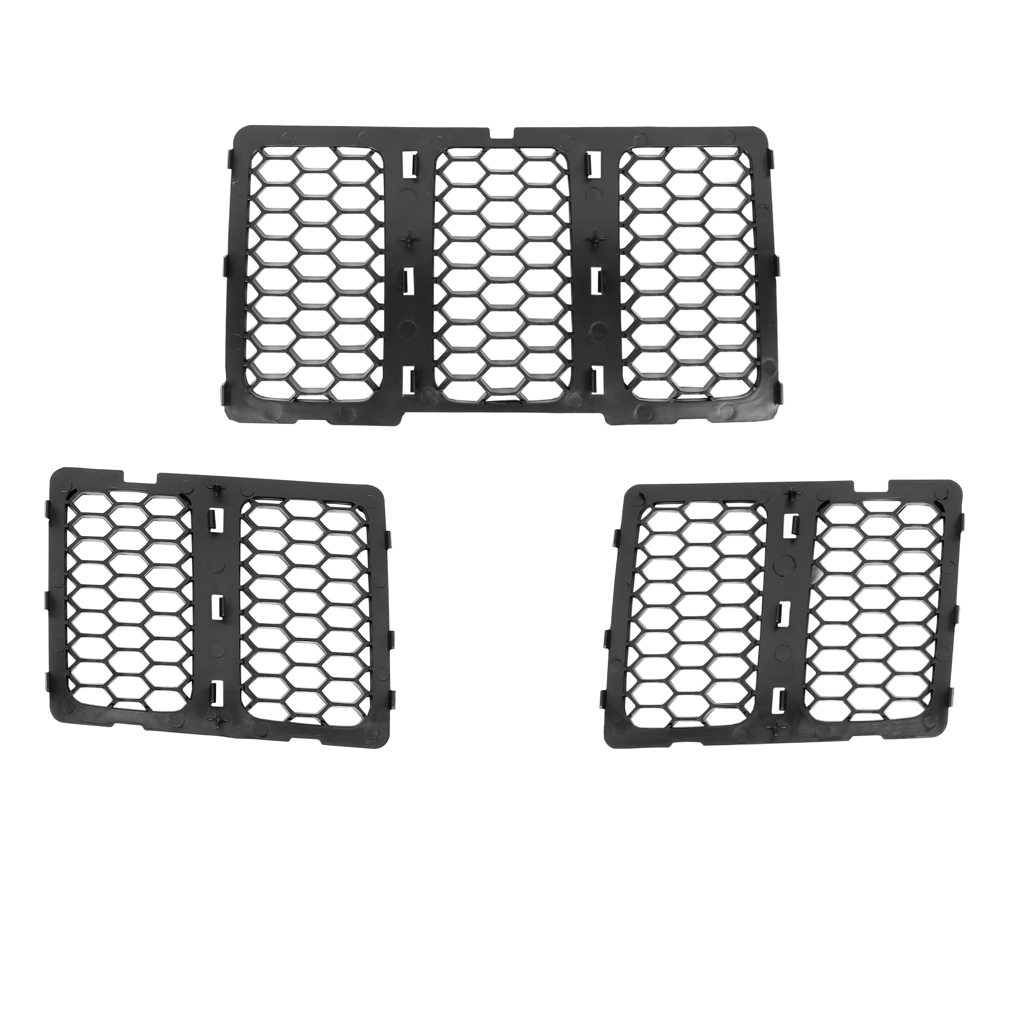 Unique Bargains Front Grille Inserts Mesh Grill Kit for Jeep Grand