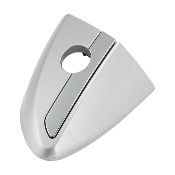Unique Bargains Front Left Door Handle Lock Cylinder Cover for Toyota Corolla 2014-2018 ABS Silver Tone 1 Pc