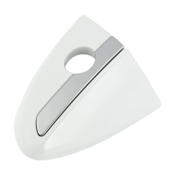 Unique Bargains Front Left Door Handle Lock Cylinder Cover for Toyota Corolla 2014-2018 ABS White 1 Pc