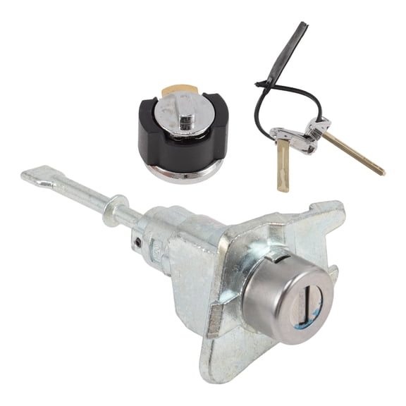 Unique Bargains Front Left Door Lock Cylinder with 2 Key 1 Rotor for Hyundai Santa Fe 2013-2018 for Hyundai Santa Fe Sport 2013-2018 Replace No.819052W000