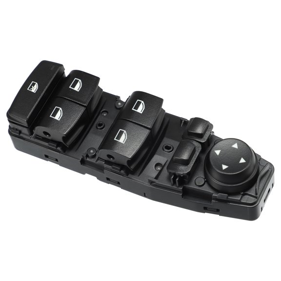 Unique Bargains 1Pcs Front Left Driver Side Master Power Window Switch for BMW 528i 2011 for BMW 535d 2014-2016 Black