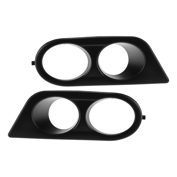 Unique Bargains Front Left Front Right Fog Light Grille for BMW E46 M3 01-06 Front Lower Bumper Fog Light Cover Inserts Fog Light Cover