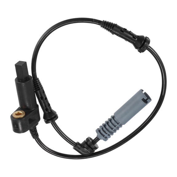Front Left Right ABS Sensor Wheel Speed Sensor for BMW 320I 2001-2002 Plastic No.34521164651 Black