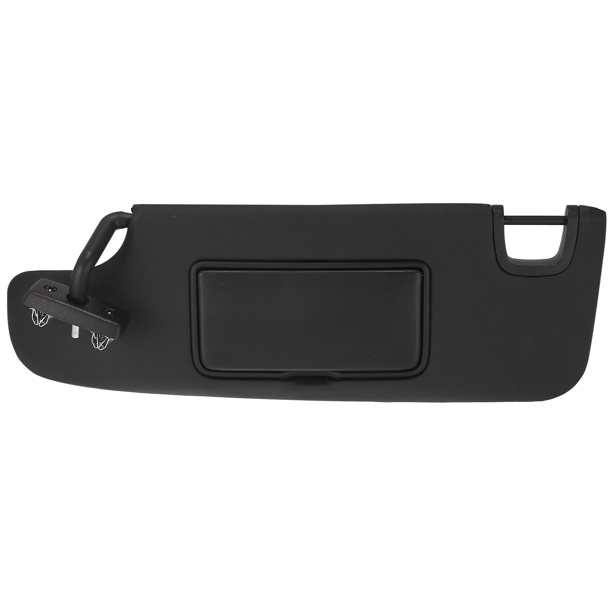 Unique Bargains Front Left Side Vehicle Sun Visor with Mirror for Jeep  Wrangler JK 2007-2018 6CJ07DX9AA Black