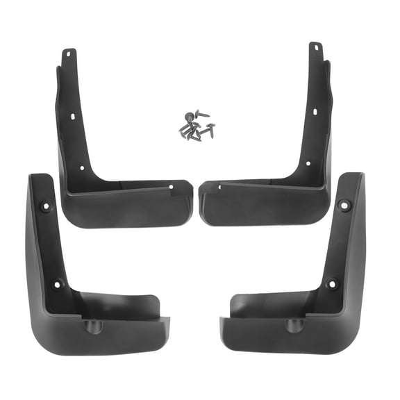 Unique Bargains Front & Rear Side Automotive Mud Guards Splash Compatible for Hyundai Sonata Sedan 2015-2016