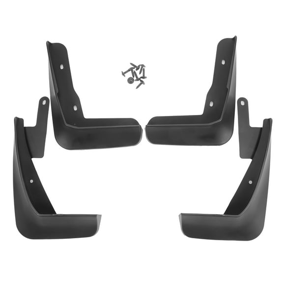 Unique Bargains Front & Rear Side Automotive Mud Guards Splash Compatible for Lexus IS200t Base Sedan 2016-2016