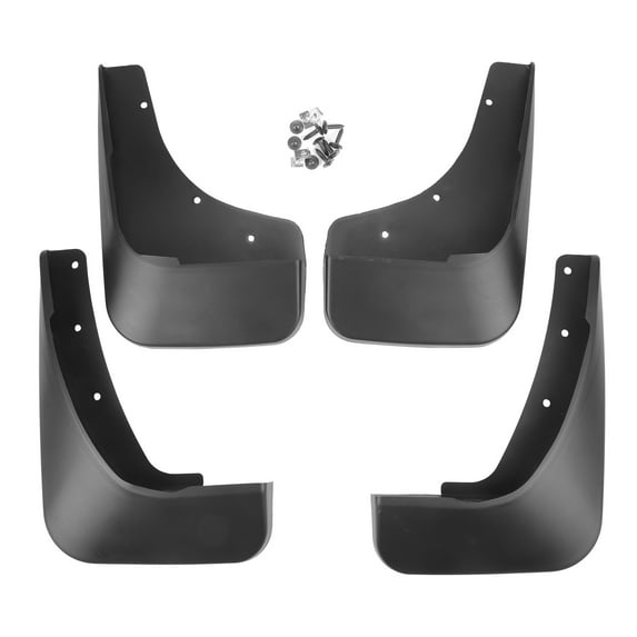 Unique Bargains Front & Rear Side Automotive Mud Guards Splash Compatible for Mazda CX-5 Grand Touring 2013-2016