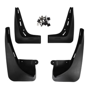 Unique Bargains Front & Rear Side Automotive Mud Guards Splash Compatible for Mini Clubman R55 R56 2007-2013