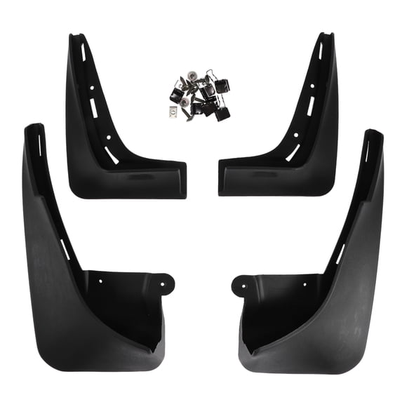 Unique Bargains Front & Rear Side Automotive Mud Guards Splash Compatible for Mini Clubman R55 R56 2007-2013