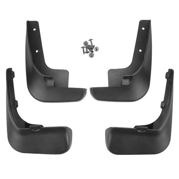 Unique Bargains Front & Rear Side Automotive Mud Guards Splash Compatible for Nissan NV200 2010-2022