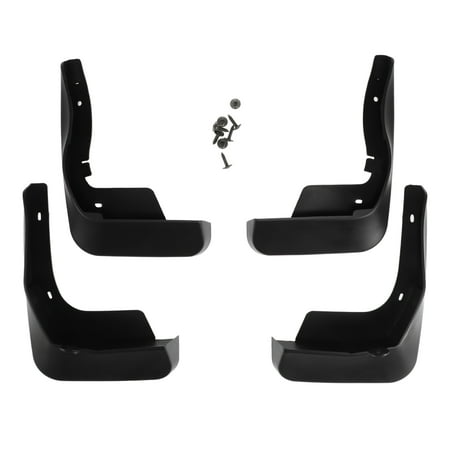 Unique Bargains Front & Rear Side Automotive Mud Guards Splash Compatible for Peugeot 308 2012-2015