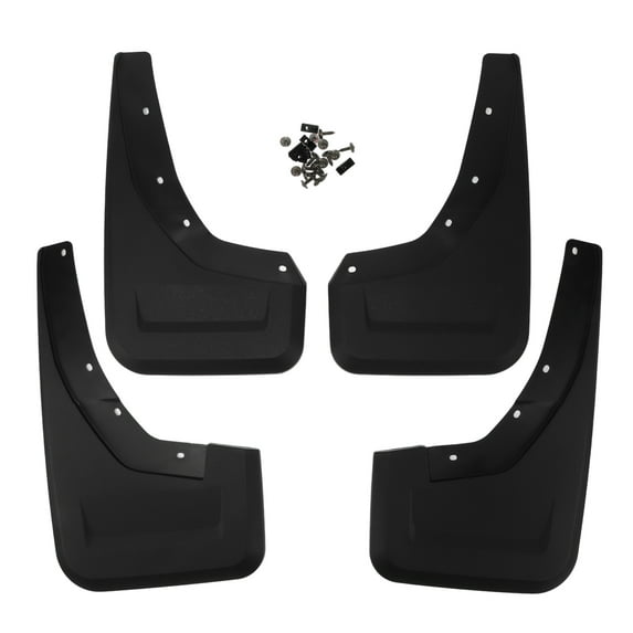 Unique Bargains Front & Rear Side Automotive Mud Guards Splash Compatible for Ram TRX 2021 - 2024