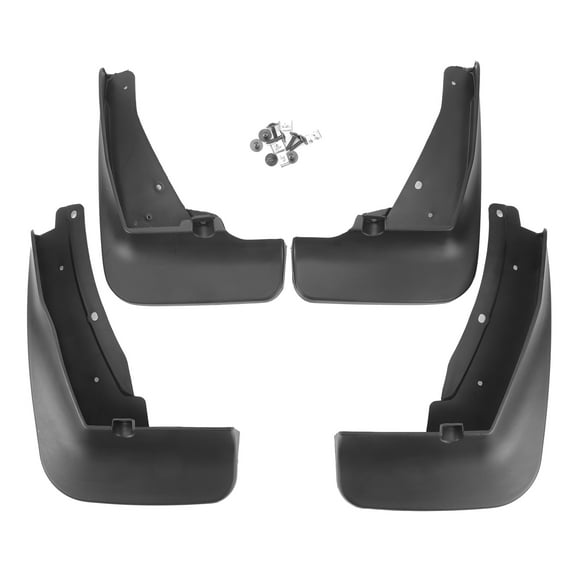 Unique Bargains Front & Rear Side Automotive Mud Guards Splash Compatible for Volkswagen Tiguan 2 R-Line 2017-2023