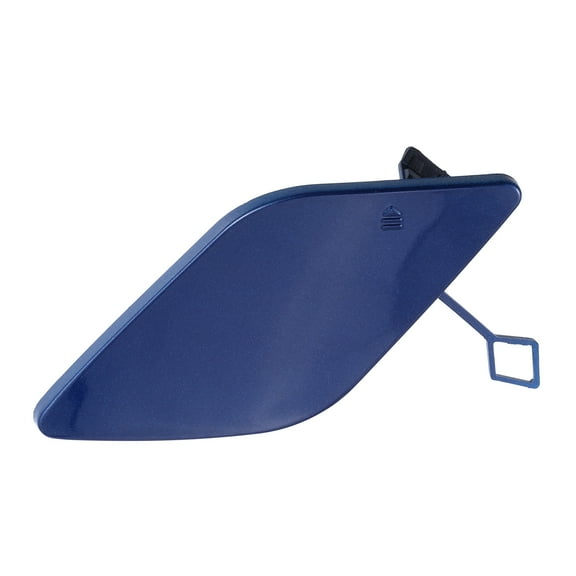 Unique Bargains Front Right Bumper Tow Hook Cover Towing Eye Cap Fit for Mercedes Benz E-Class W212 Blue