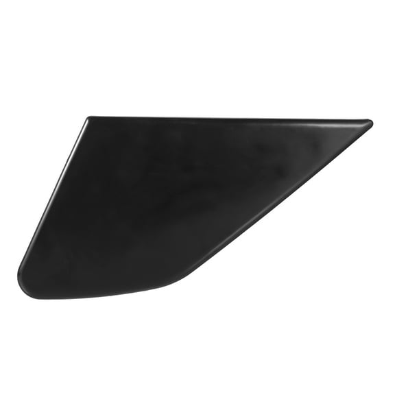 Unique Bargains Front Right Door Mirror Corner Fender Triangle Cover for Honda Fit 2009-2013 Plastic Black