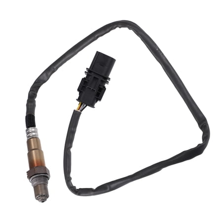 Unique Bargains Front Right Oxygen Sensor for Audi A4 2009-2016 No.03H906262AB Plastic Metal Black