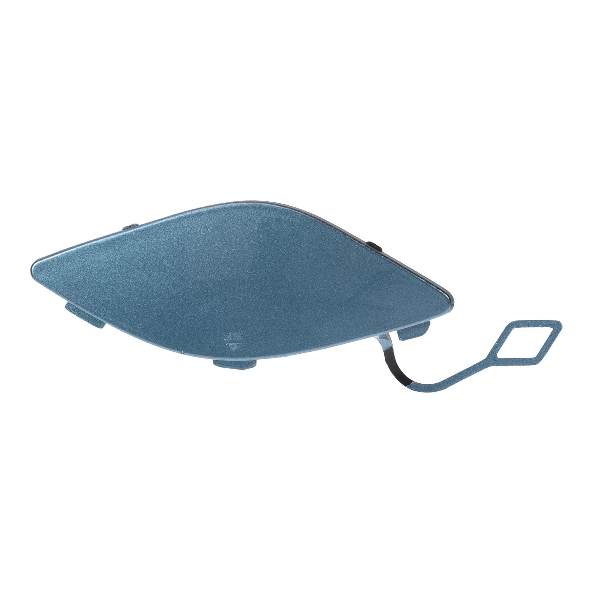 Unique Bargains Front Right Passenger Side Bumper Tow Hook Cover Light Blue Metallic