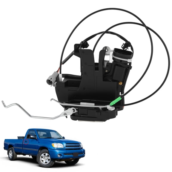 Unique Bargains Front Right Power Door Lock Actuator for Toyota Tundra 2000-2006 Front Passenger Side Door Locking Latch Drive Motor Mechanism with Connect Rod 690300C010/69030-0C010