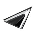 thumbnail image 1 of Unique Bargains Front Right Side Pillar Corner Triangle Trim for Hyundai Santa Fe 2013-2016, 1 of 7