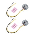 thumbnail image 1 of Unique Bargains Front Turn Signal Wiring Harness Connector Plug for Toyota 1997-2004 Plastic No.9098011020 Black 1 Set, 1 of 6