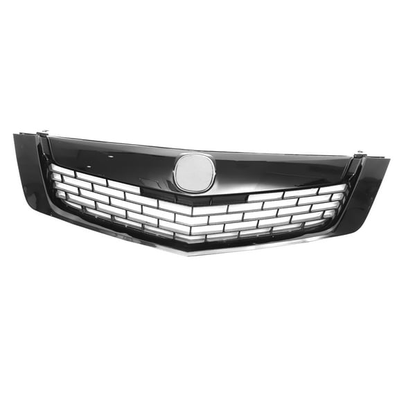 Unique Bargains Front Upper Hood Bumper Grille Grill for Acura TSX 2009 Base V6 2.4L L4 Front Bumper Kidney Grille Grill