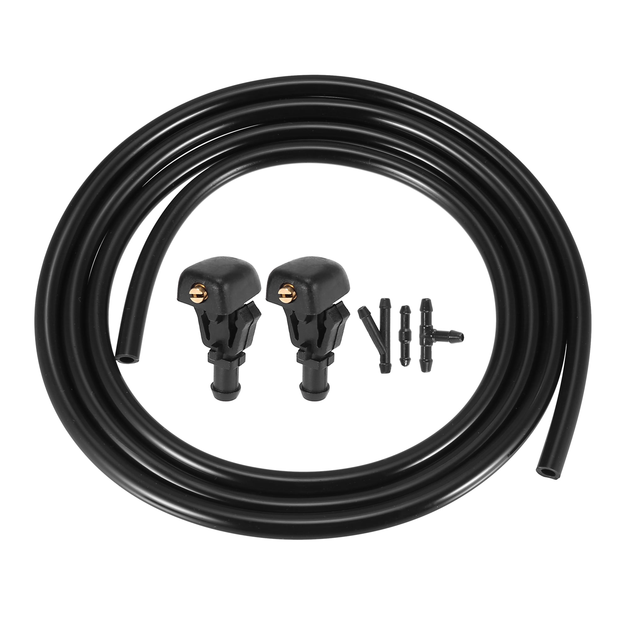Unique Bargains Front Windshield Washer Nozzle Sprayer Kit for Ford F-150 Taurus x