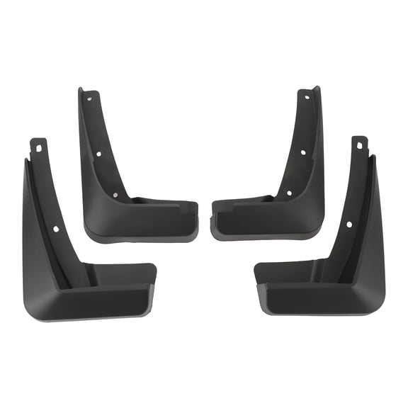 Unique Bargains Front and Rear Mud Flaps Splash Guards for Audi A3 hatchback 2016-2019 Mud Guards W/Mount Accessories 1set