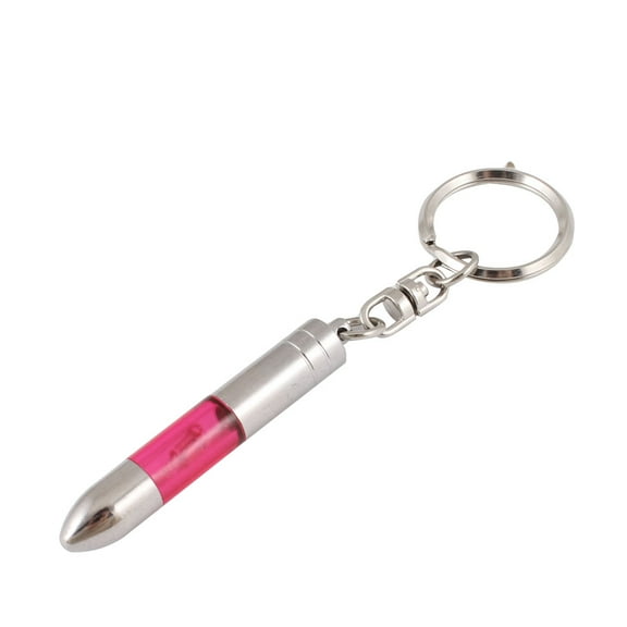 Unique Bargains Fuchsia Silver Tone High Voltage Static Discharger 3.9" Long