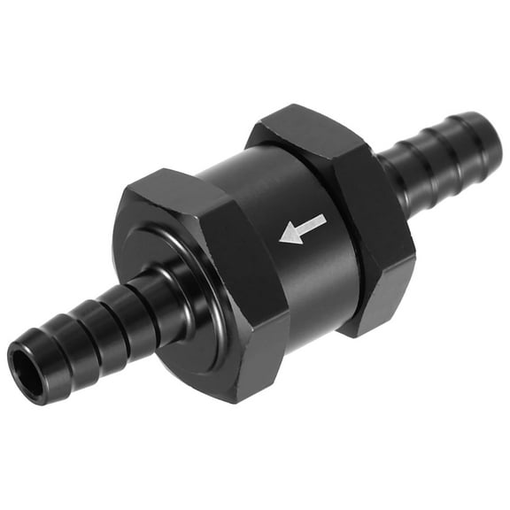 Unique Bargains Fuel Check Valve One Way Non Return One Way Check Valve for Car Fuel Petrol 0.31" 8mm OD